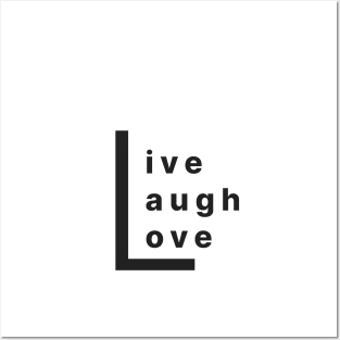 long design live laugh love Posters and Art